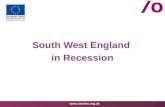 South West England  in Recession