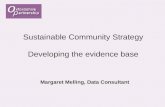 Sustainable Community Strategy Developing the evidence base