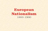 European Nationalism 1800-1900