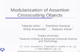 Modularization of Assertion Crosscutting Objects