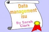 Data management isu