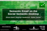 Semantic Email on the Social Semantic Desktop