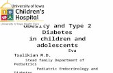 Obesity and Type 2 Diabetes in children and adolescents