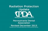 Radiation Protection Update
