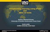 Transforming learning using iPods and  Web 2.0 tools