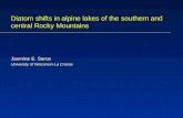 Diatom shifts in alpine lakes of the southern and central Rocky Mountains