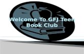 Welcome To GFJ Teen Book Club