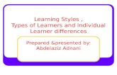 What’s a Learning Style?