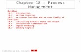Chapter 18 – Process Management