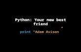 Python: Your new best friend