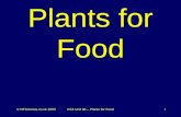 Plants for Food