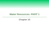 Water Resources- PART 1