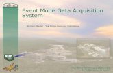 Event Mode Data Acquisition System