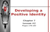 Developing a Positive Identity