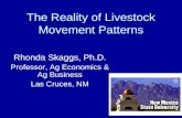 The Reality of Livestock Movement Patterns