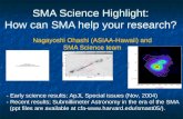 SMA Science Highlight: How can SMA help your research?