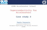 CERN Accelerator School Superconductivity for Accelerators Case study 3