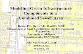 Modeling Green Infrastructure Components in a  Combined Sewer Area