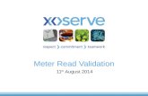 Meter Read Validation