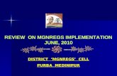 REVIEW  ON MGNREGS IMPLEMENTATION JUNE, 2010