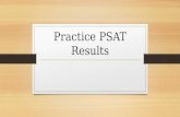 Practice  PSAT  Results