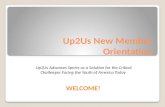 Up2Us New Member Orientation