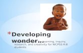 Developing wonder…
