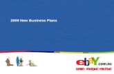 2009 New Business Plans