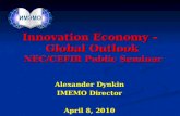 Innovation Economy –  Global Outlook
