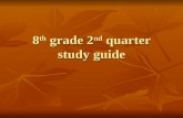 8 th  grade 2 nd  quarter study guide