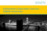 Parliament’s Education Service – Digital resources