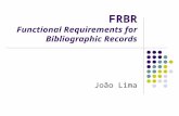 FRBR Functional Requirements for Bibliographic Records