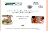 A-B-C-1-2-3 Healthy Kids in Tennessee:  Let’s Eat Well Every Day !”