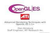 Advanced Rendering Techniques with OpenGL ES 1.1+