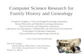 Computer Science Research for Family History and Genealogy