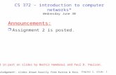 CS 372 – introduction to computer networks* Wednesday June 30