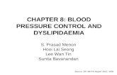 CHAPTER 8: BLOOD PRESSURE CONTROL AND DYSLIPIDAEMIA