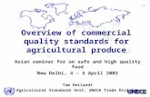 Asian seminar for on safe and high quality food New Delhi ,  4 – 5 April  200 2 Tom Heilandt