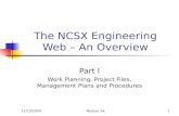 The NCSX Engineering Web – An Overview