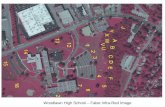 Woodlawn High School – False Infra-Red Image