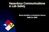 Hazardous Communications & Lab Safety
