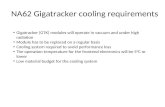 NA62 Gigatracker cooling requirements