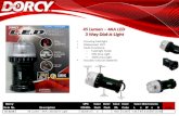 45 Lumen – 4AA LED  3 Way Dial-A-Light Focusing Flashlight Waterproof   IPX7 Multi-Functional :