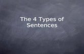 The 4 Types of Sentences