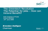 The Greentech Revolution The Potential for Jobs – How can Ireland Benefit?