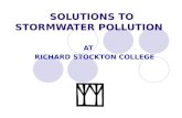 SOLUTIONS TO STORMWATER POLLUTION