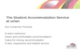 The Student Accommodation Service  at uclan
