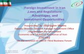 Foreign Investment in Iran: Laws and Regulations, Advantages, and  Investment Opportunities