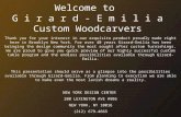 Welcome to  G i r a r d - E m i l i a  Custom Woodcarvers