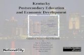 Kentucky Postsecondary Education and Economic Development